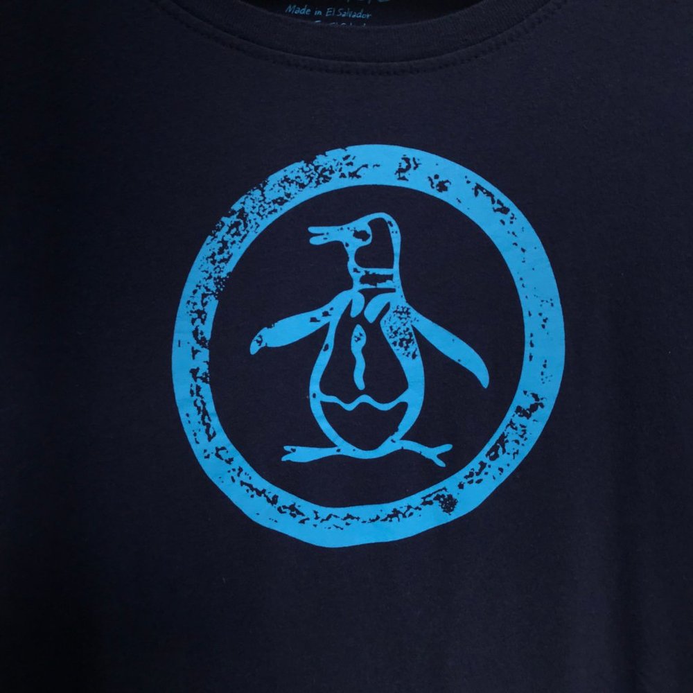 🌿 3/$25 Set of 2 ORIGINAL PENGUIN MENS T’s Sz L - Picture 5 of 6